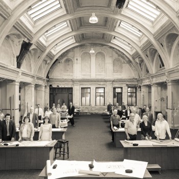 Titanic Foundation and supporters gather to celebrate the next step in the history of the Drawing Offices.