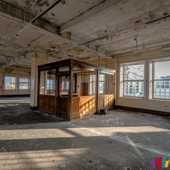 Manager's office, second floor drawing office. Credit Gareth O’Cathain Photography