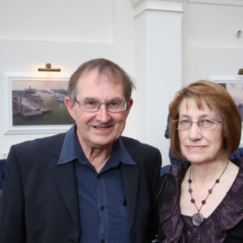 8 September 17, Mandatory Credit ©Press Eye/Darren Kidd

Titanic Hotel Belfast. 
Pictured are (l-r) Hugh and Maureen McConkey.