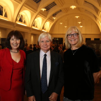 9 September 17, Mandatory Credit ©Press Eye/Darren Kidd

 Titanic Hotel: Pictured are  Anna Carragher, Pat Doherty and Nicky Dunn.