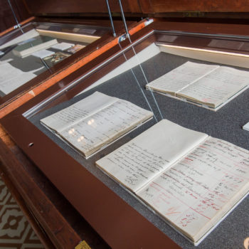 Artefacts in Clerk's Desk, credit Carrie Davenport