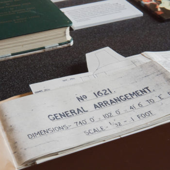 Artefacts in the Clerk's desk, credit Carrie Davenport