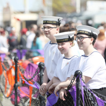 Titanic Maritime Festival 2018

Matthew MacLennon, Darcie McKee and Catie Pedan from the Belfast Eagle Sea Cadets 

1905JC18