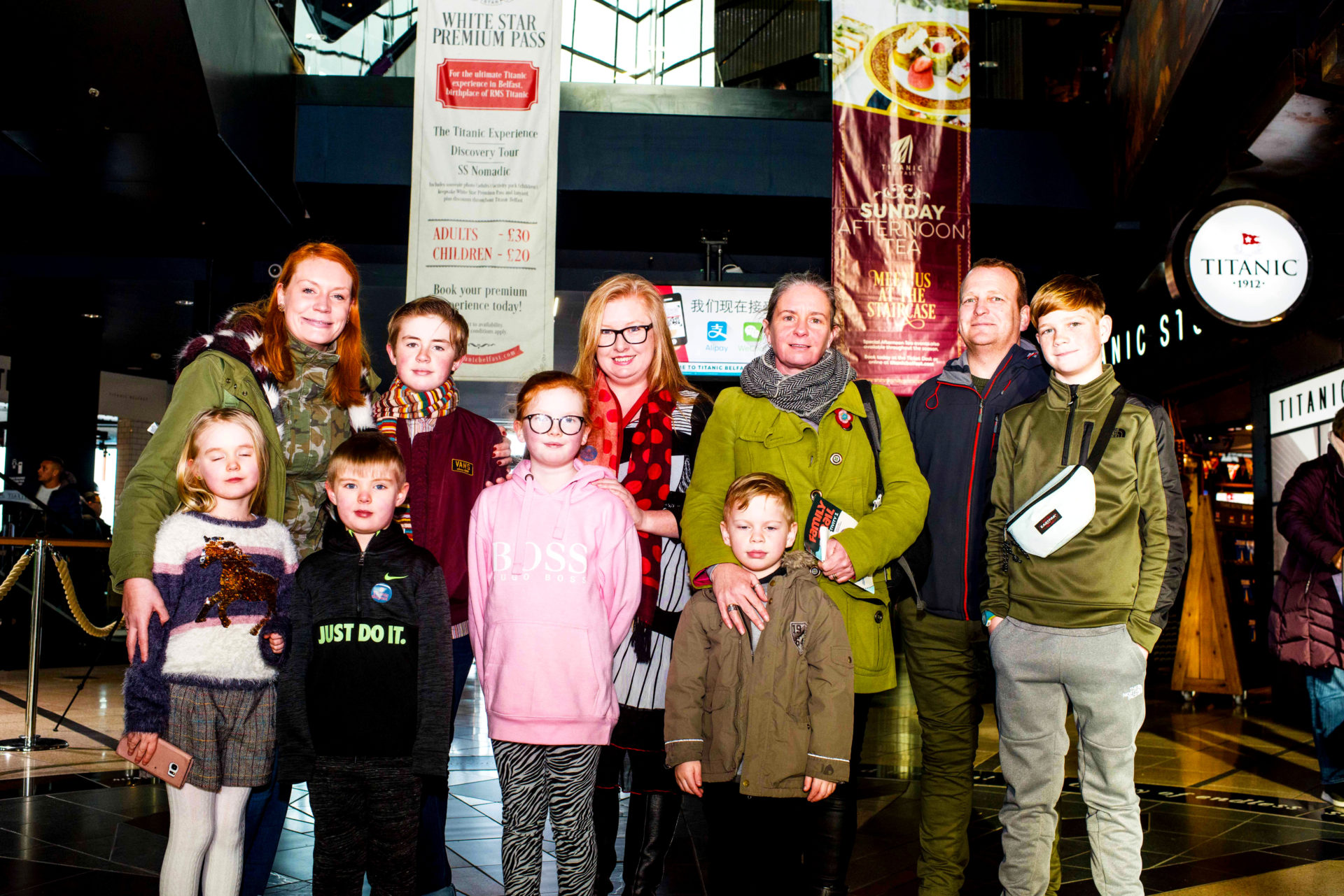 New Lodge Duncairn Community Group at Titanic Belfast for Communities Day.