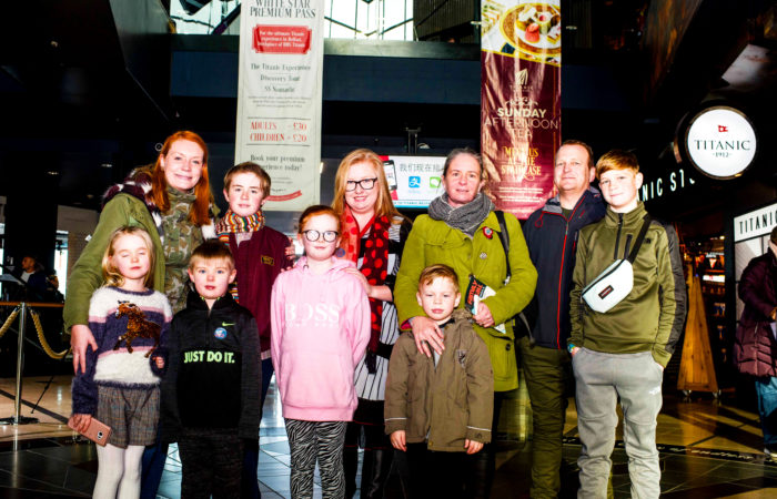 New Lodge Duncairn Community Group at Titanic Belfast for Communities Day.