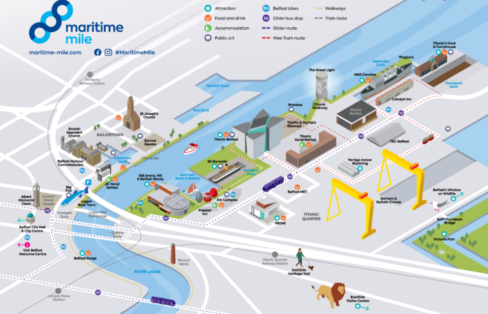 Maritime Mile Destination Map
