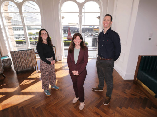 Sheena Dickson Tourism Northern Ireland, Kerrie Sweeney MBE Maritime Belfast Trust, Chris Scott Blueway Partnership